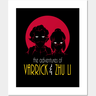 The adventures of Varrick & Zhu Li Posters and Art